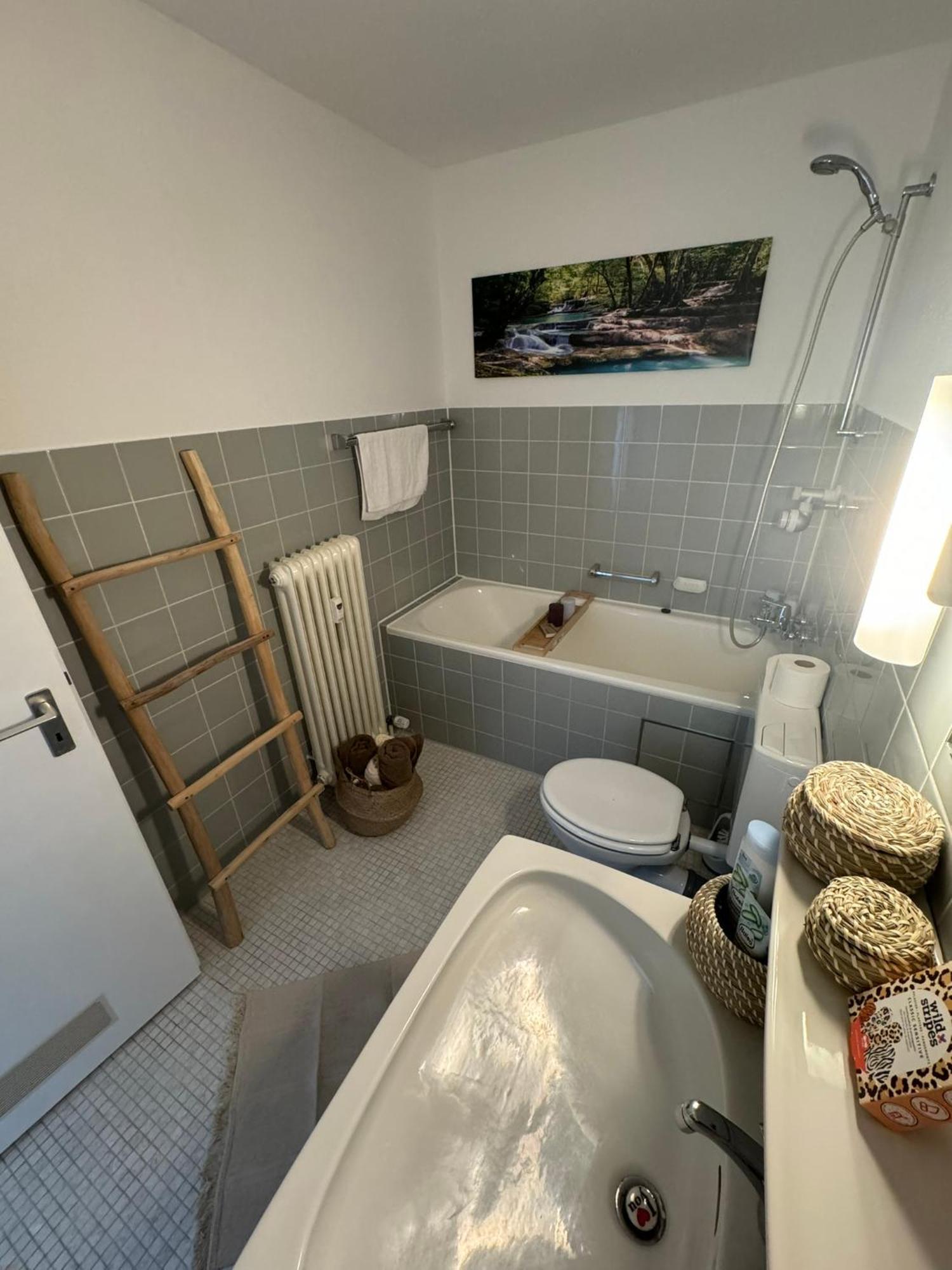 1 Zimmer Wohnung Mit Balkon Und Kueche 바이로이트 외부 사진